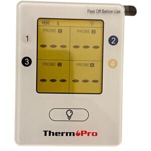 New Thermopro TP25 650 Ft‎ 4 Probe Cooking Thermometer Remote Meat Thermometer